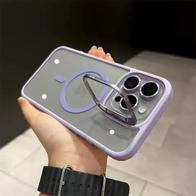 Capinha Magnética Premium para iPhone com Proteção MagSafe