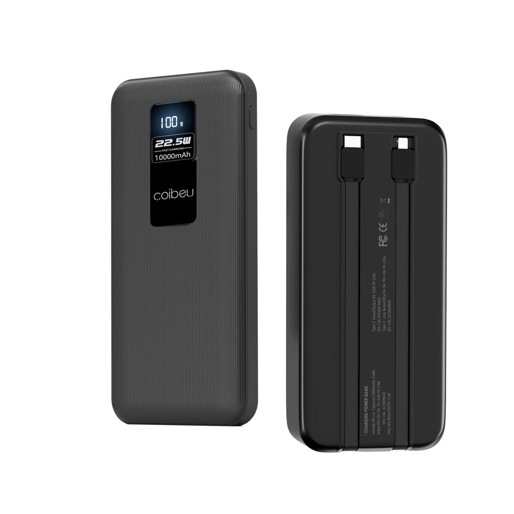 Powerbank 10.000mAh Portátil para iPhone, Samsung e Xiaomi