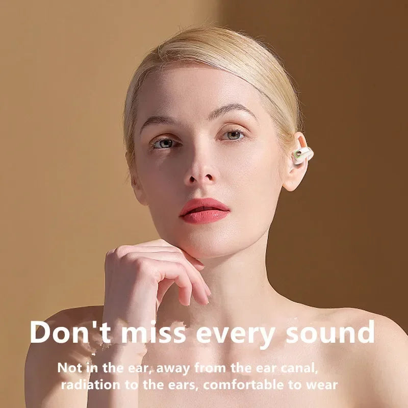Fone de Ouvido Bluetooth Clip Sport — Open Ear com Microfone