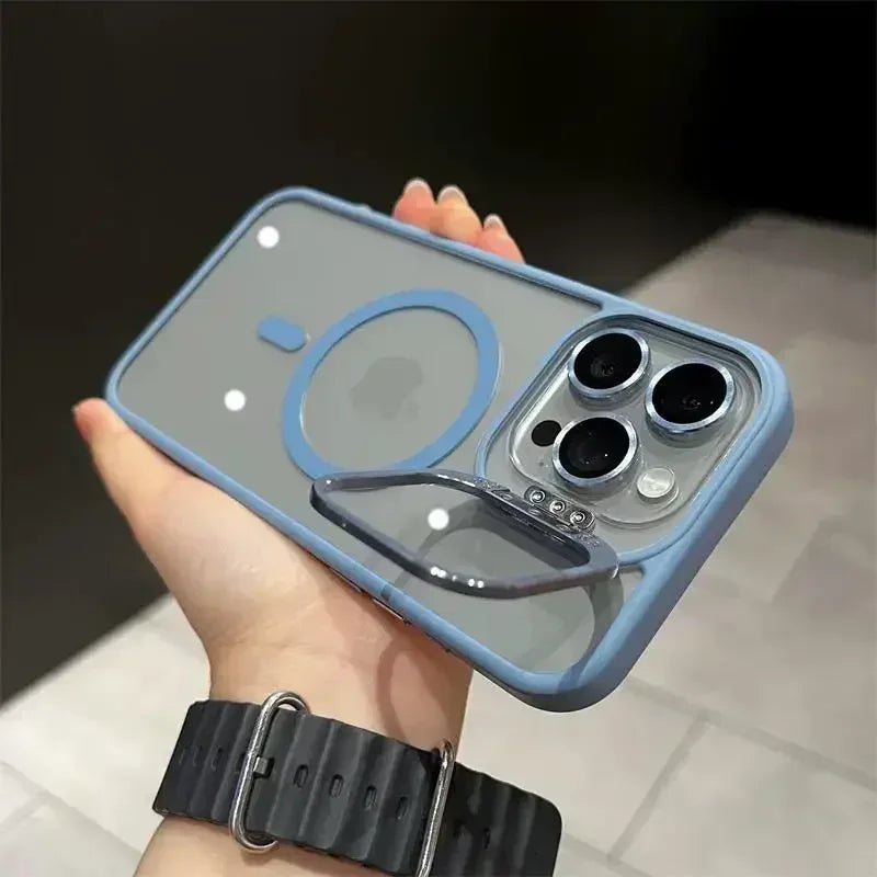 Capinha Magnética Premium para iPhone com Proteção MagSafe