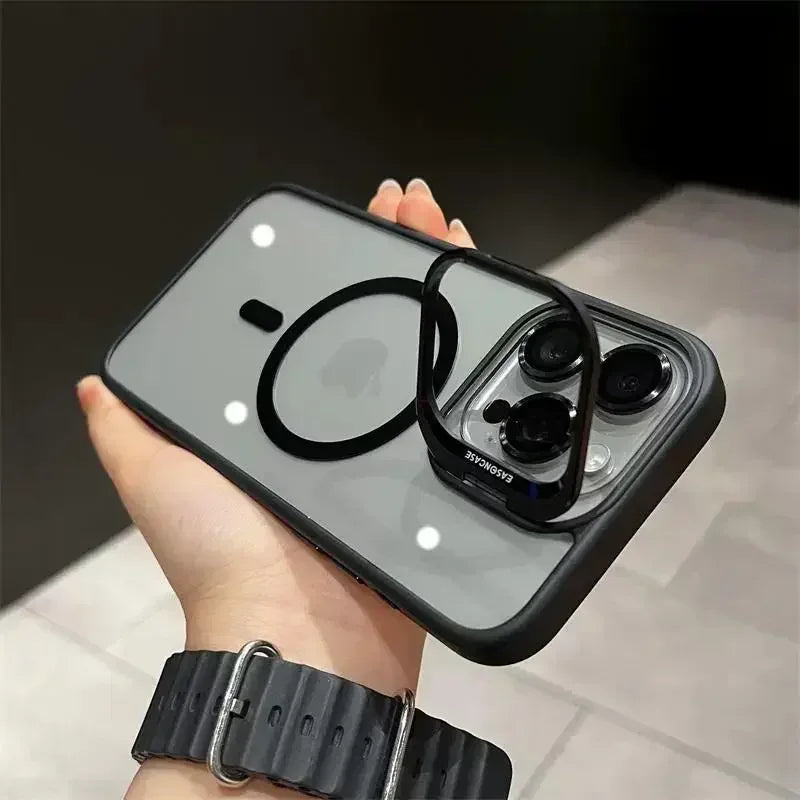 Capinha Magnética Premium para iPhone com Proteção MagSafe