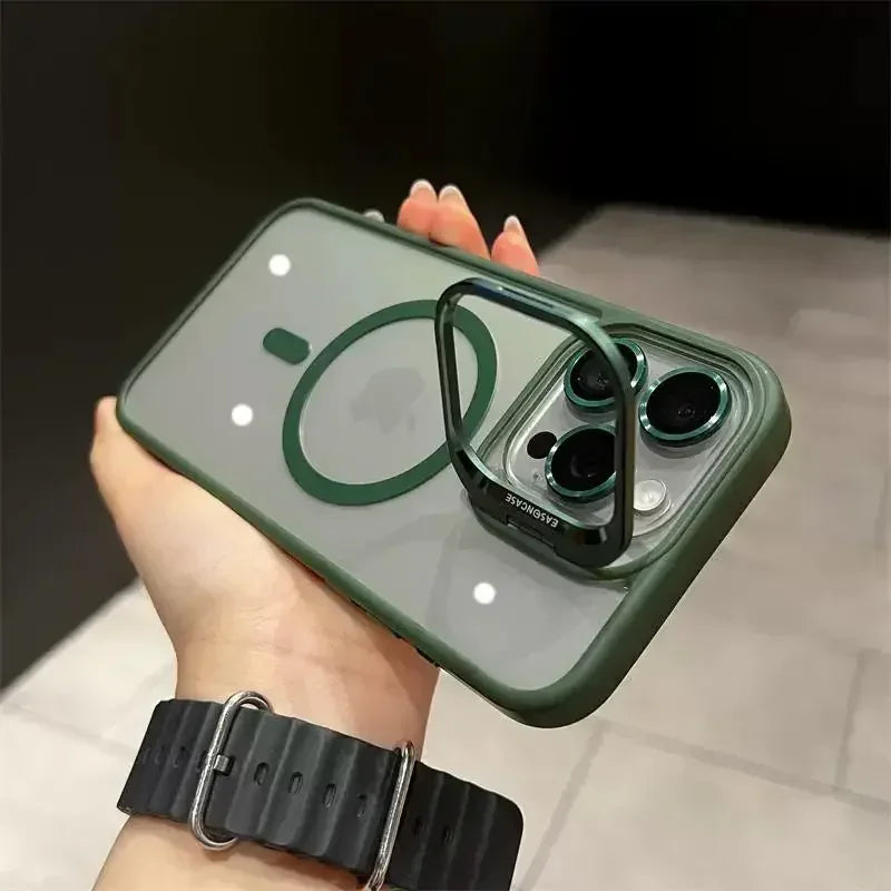 Capinha Magnética Premium para iPhone com Proteção MagSafe