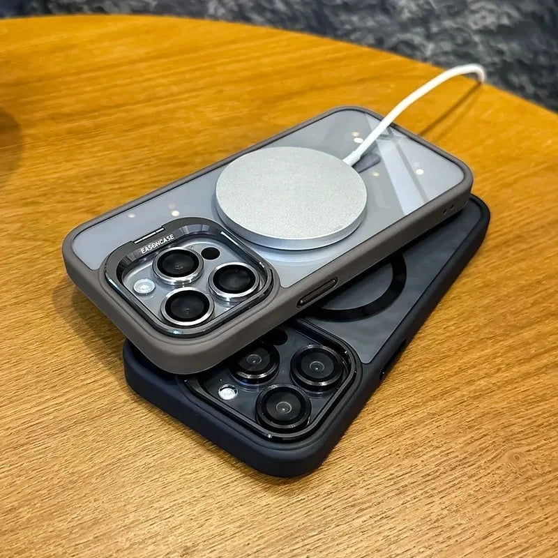 Capinha Magnética Premium para iPhone com Proteção MagSafe