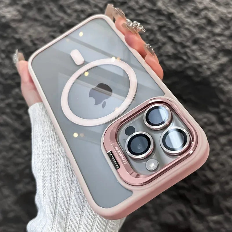 Capinha Magnética Premium para iPhone com Proteção MagSafe