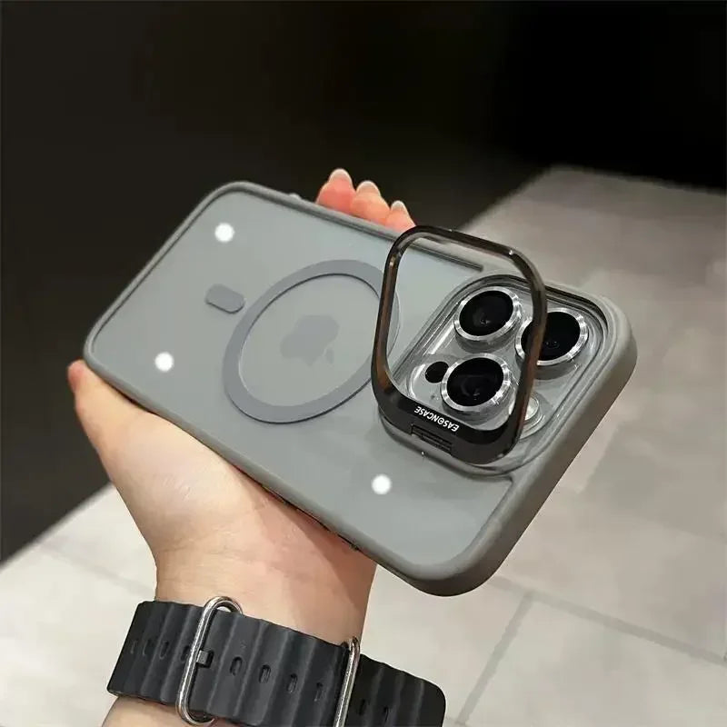 Capinha Magnética Premium para iPhone com Proteção MagSafe
