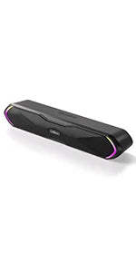 Caixa de Som Bluetooth Portátil Soundbar para PC e Celular