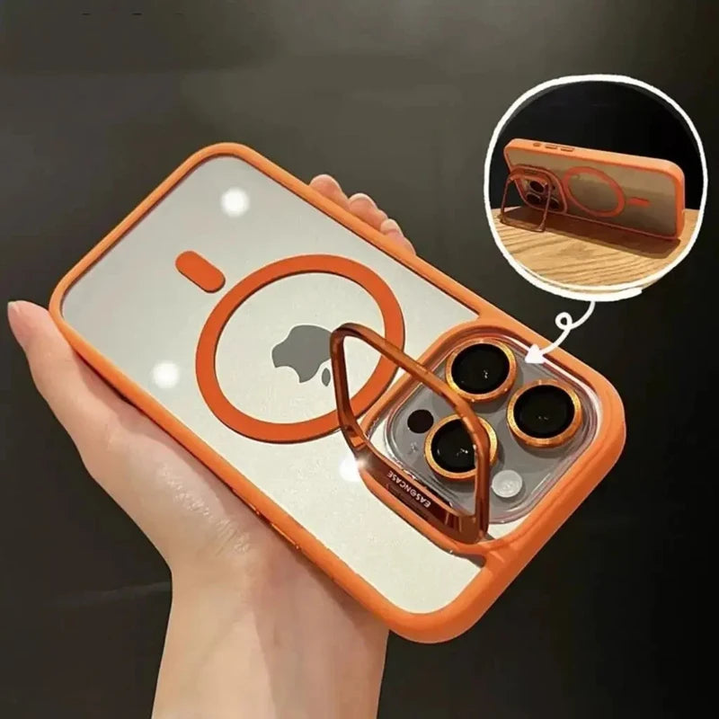 Capinha Magnética Premium para iPhone com Proteção MagSafe