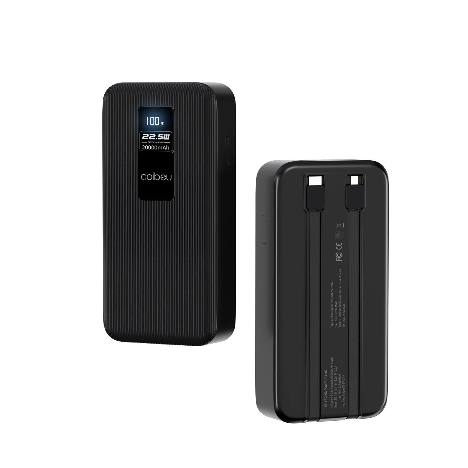 Powerbank 10.000mAh Portátil para iPhone, Samsung e Xiaomi
