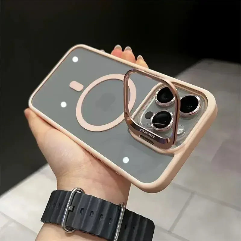 Capinha Magnética Premium para iPhone com Proteção MagSafe