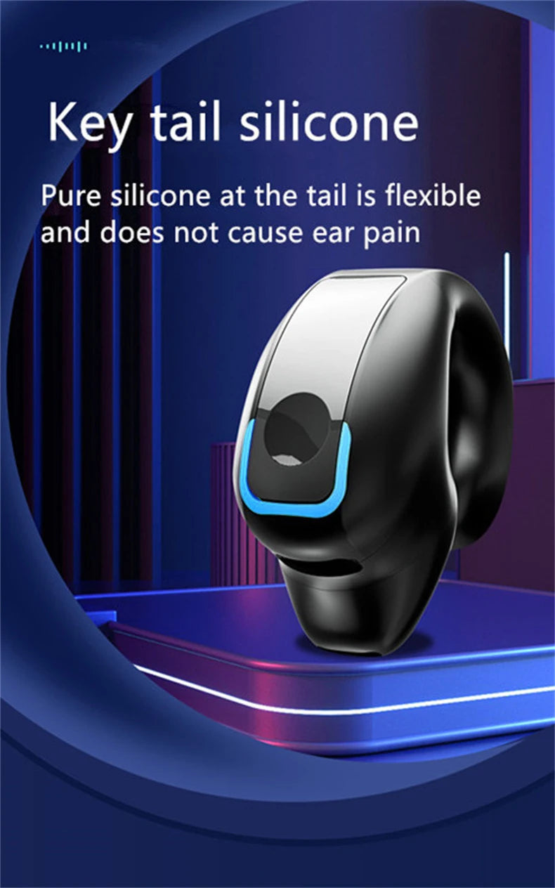 Fone de Ouvido Bluetooth Clip Sport — Open Ear com Microfone