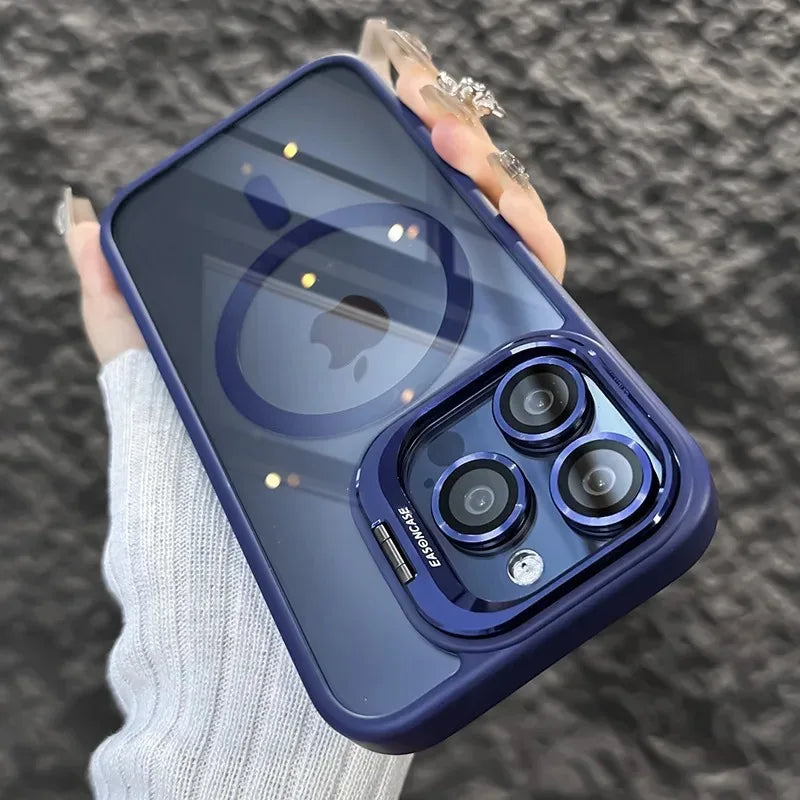 Capinha Magnética Premium para iPhone com Proteção MagSafe